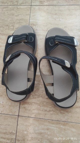 Sandalias verano azul