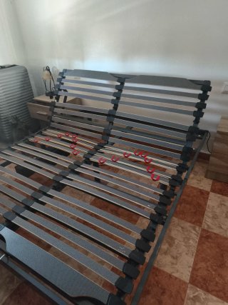 Cama articulada eléctrica