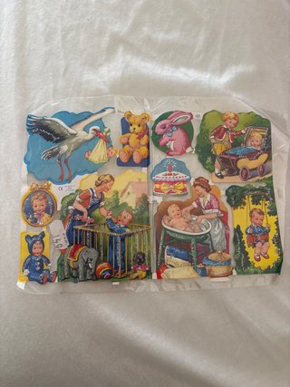 Cromos troquelados MPL 1306 Bebé y Niños