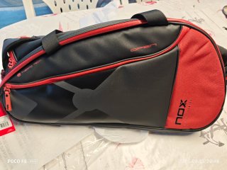 Paletero Nox Luxury Open Series Negro Rojo