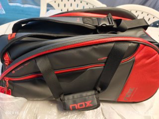 Paletero Nox Luxury Open Series Negro Rojo