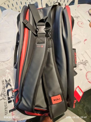 Paletero Nox Luxury Open Series Negro Rojo