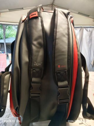 Paletero Nox Luxury Open Series Negro Rojo