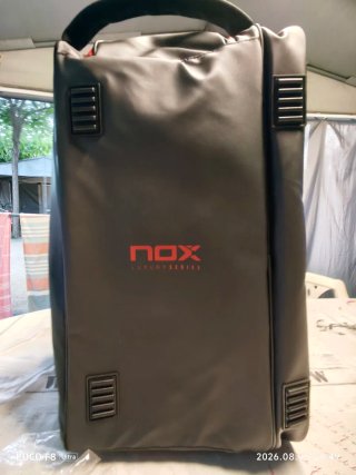Paletero Nox Luxury Open Series Negro Rojo