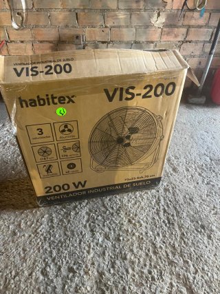 Ventilador Industrial VIS-200 200W NUEVO