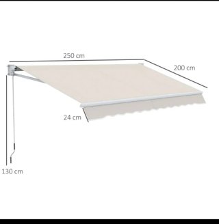 Toldo Beige Pared o Techo