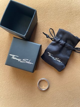 Anillo Thomas Sabo Plata Talla 52