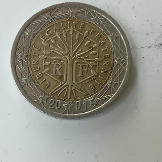 Moneda 2 Euros Francia 2001 Árbol de la Vida