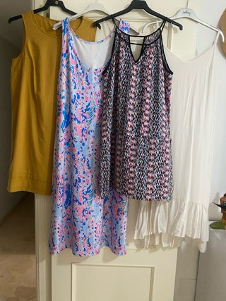 Lote 4 Vestidos Talla XL Varias Marcas
