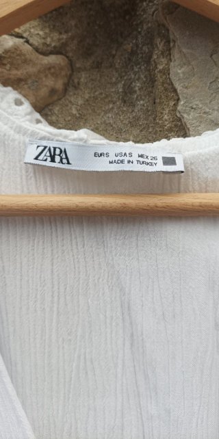 Vestito Zara Bianco Estate Taglia S