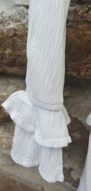 Vestito Zara Bianco Estate Taglia S