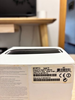 Apple TV 1ª o 2ª Gen