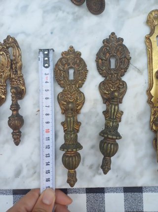 Tiradores vintage metalicos antiguos