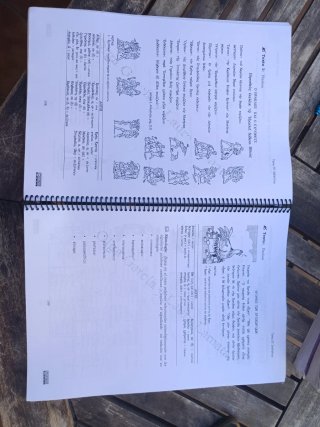 Cuaderno anillado Griego 1° bachillerato.