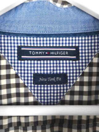 Camisa De Cuadros "Tommy Hilfiger" Talla L