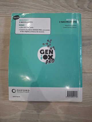 Biología 2º Bachillerato. Libro del estudiante....