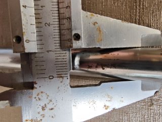 Vara de trombón estrecha