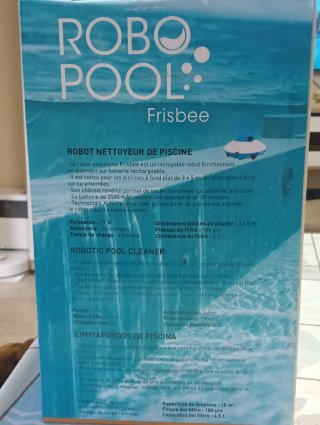 Robot Limpiafondos Piscina Robo Pool Frisbee