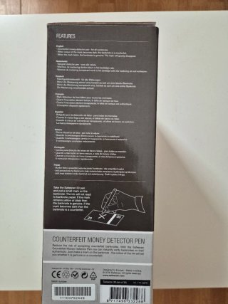 Safescan 30 Rotuladores de billetes falsos