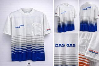 Camiseta T-M De Moto Gas Gas Vintage