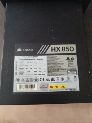 Fuente de Alimentación Corsair HX850