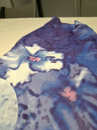 Jersey fino Punt Roma estampado floral