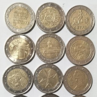 Monedas de 2 euros