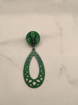 Pendientes Flamenca Verdes