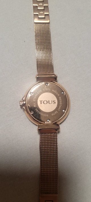 Reloj Tous Mujer Dorado y Rosa