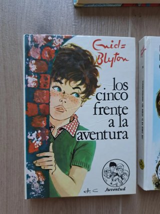 3 libros de "Los Cinco"