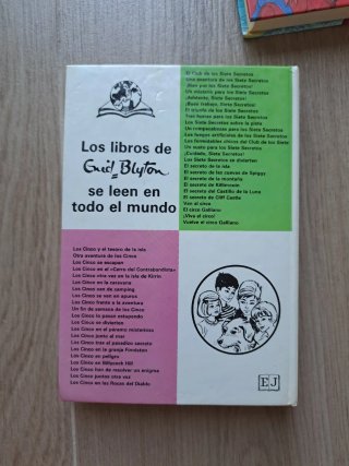 3 libros de "Los Cinco"