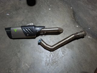 Tubo de escape Taurus para Kawasaki Versys 1000