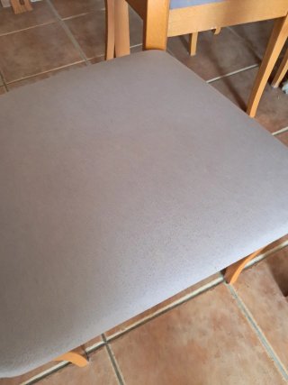 Mesa comedor extensible con 4 sillas