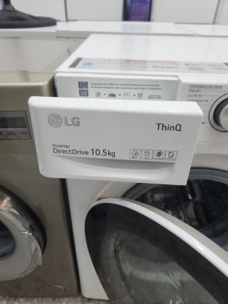 LAVADORA LG 10.5 KILO GARANTIA TRANSPORRE