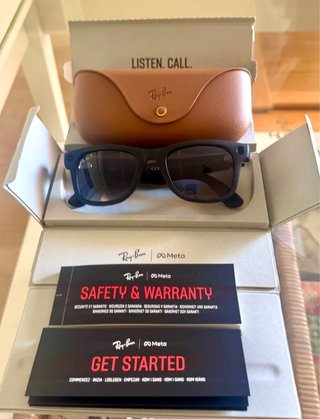 Gafas Ray-Ban Wayfarer Meta Negras