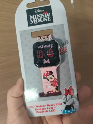 Reloj LED Minnie Mouse Disney