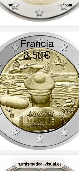 Moneda 2€ Irlanda 2026 Presidencia