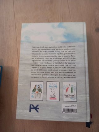 Libro 1080 Recetas de cocina - Simone Ortega