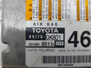 CENTRALITA AIRBAG TOYOTA HILUX (GUN1) 2GD 891700K