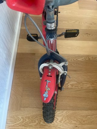 Bicicleta infantil Spiderman
