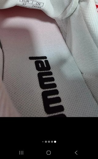 Zapatillas Hummel Blancas Talla 37 nuevas