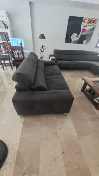 Conjunto Sofá modular con chaiselongue