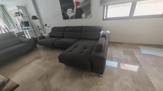 Conjunto Sofá modular con chaiselongue