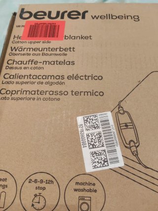 Coprimaterasso termico Beurer nuovo