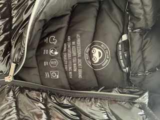 Chaqueta BIB Talla M Negra Con Capucha