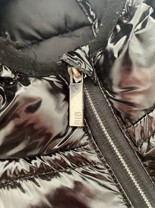 Chaqueta BIB Talla M Negra Con Capucha