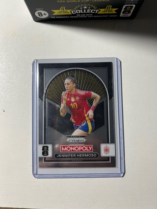 Carta Panini Prizm Monopoly Jennifer Hermoso