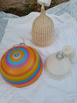 Set 3 Lámparas Colgantes
