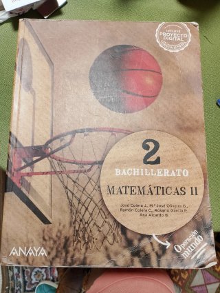 Matemáticas II. 2o de Bachillerato