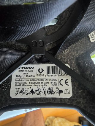 Casco Btwin Roadr 900 Negro